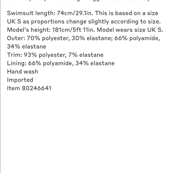 Burberry Swimsuit - Picture 14 of 14